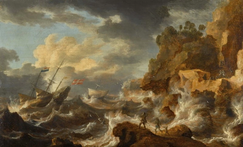 Nave nella tempesta - Musée des Beaux, Arts de Brest